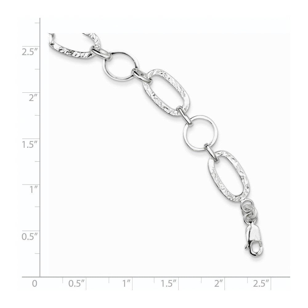 Sterling Silver Circle Bracelet