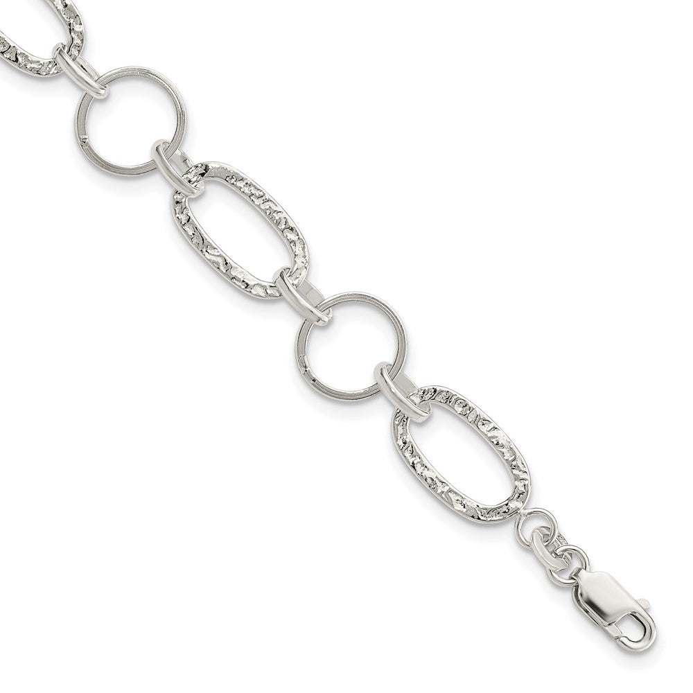 Sterling Silver Circle Bracelet