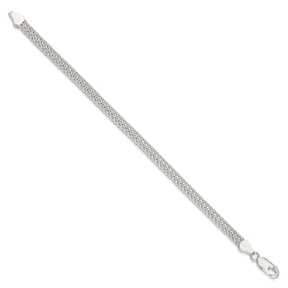 Sterling Silver 5mm Mesh Bracelet