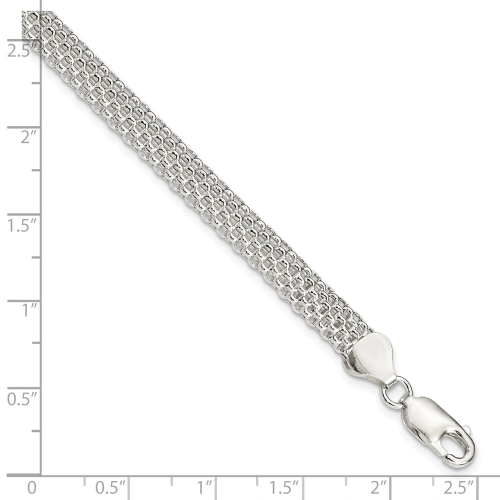 Sterling Silver 6mm Mesh Bracelet