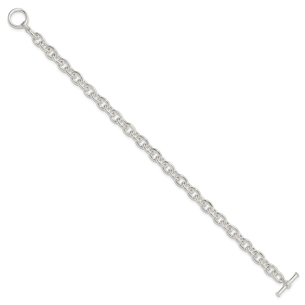 Sterling Silver Toggle Link Bracelet