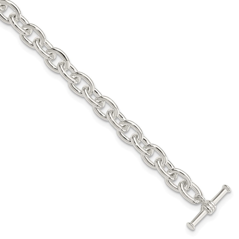 Sterling Silver Toggle Link Bracelet