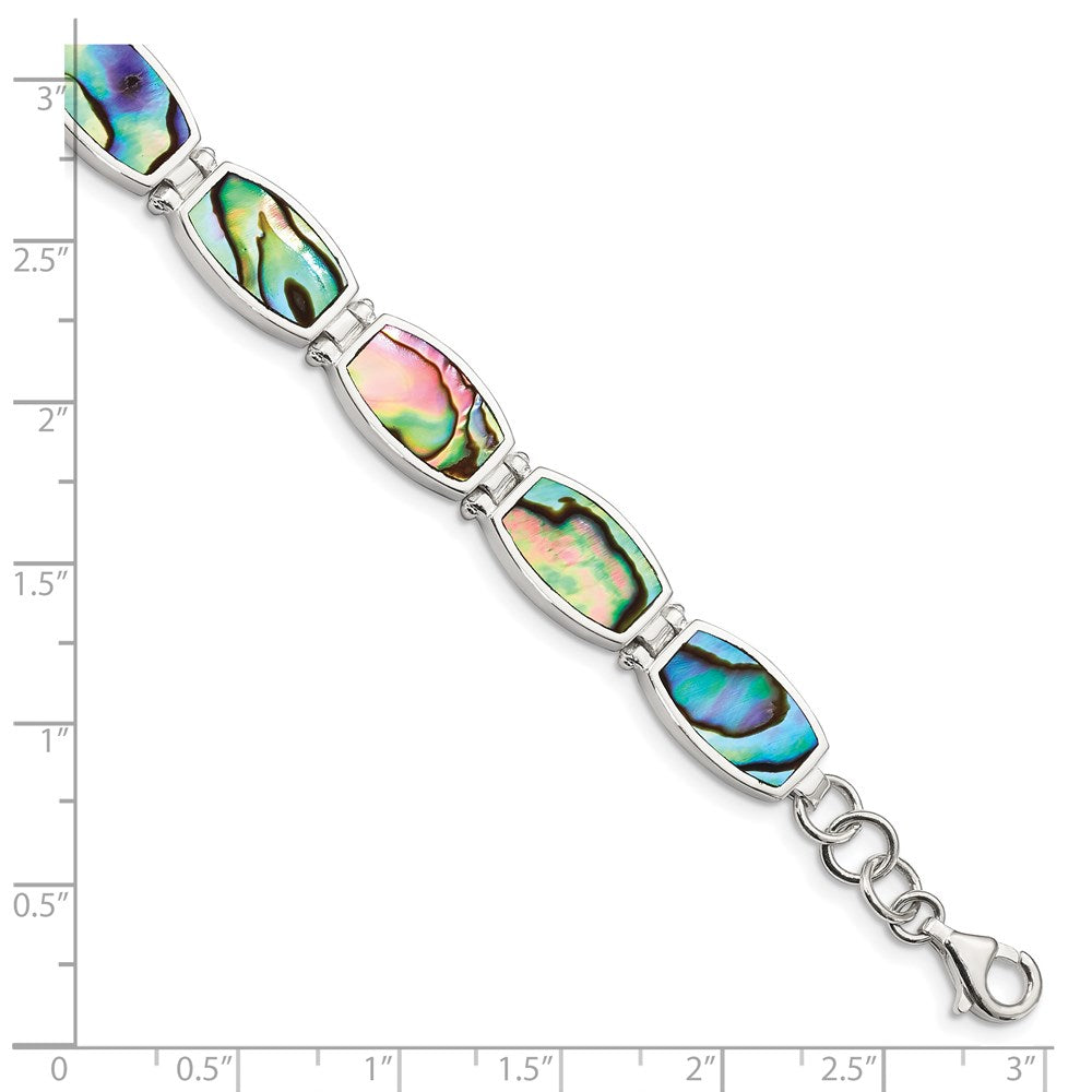 Sterling Silver Abalone Bracelet