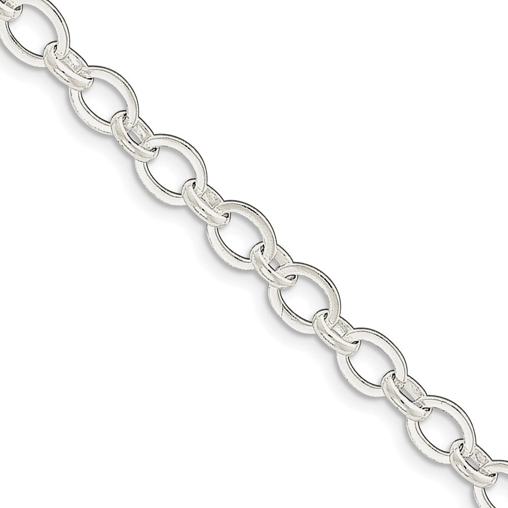 Sterling Silver 6.5inch Fancy Link Bracelet