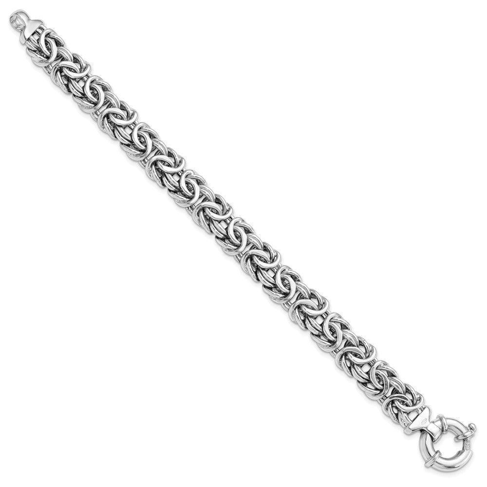 Sterling Silver Fancy Link Bracelet