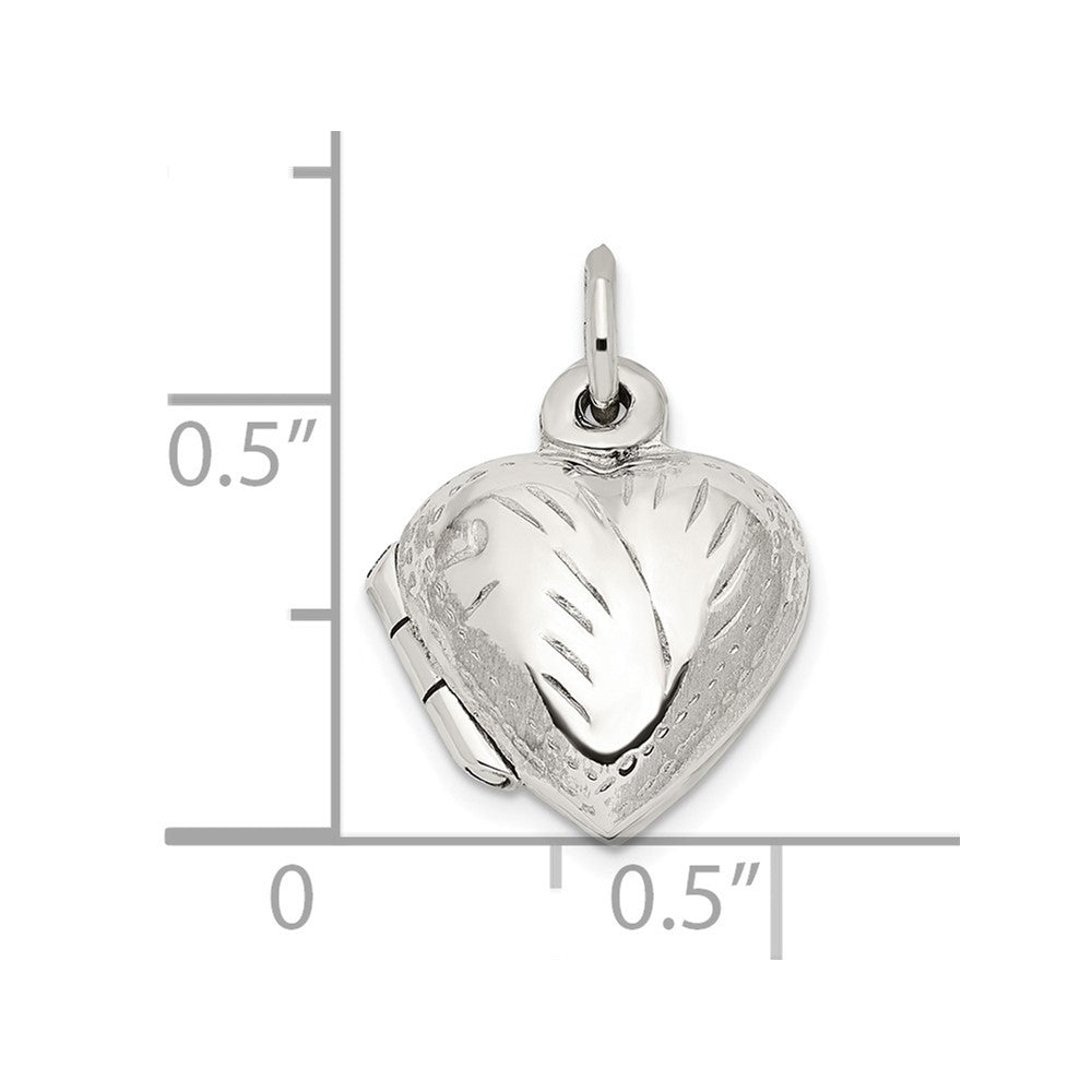 Sterling Silver Heart Locket