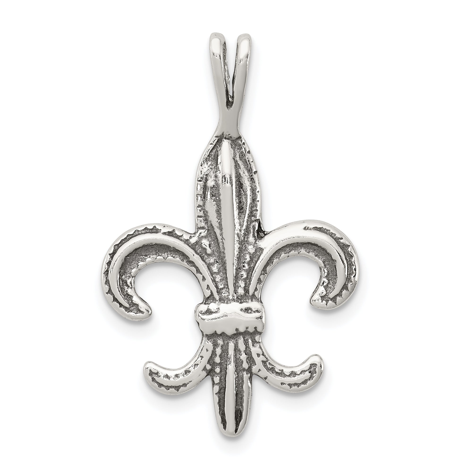 Sterling Silver Fleur De Lis Charm QP1144