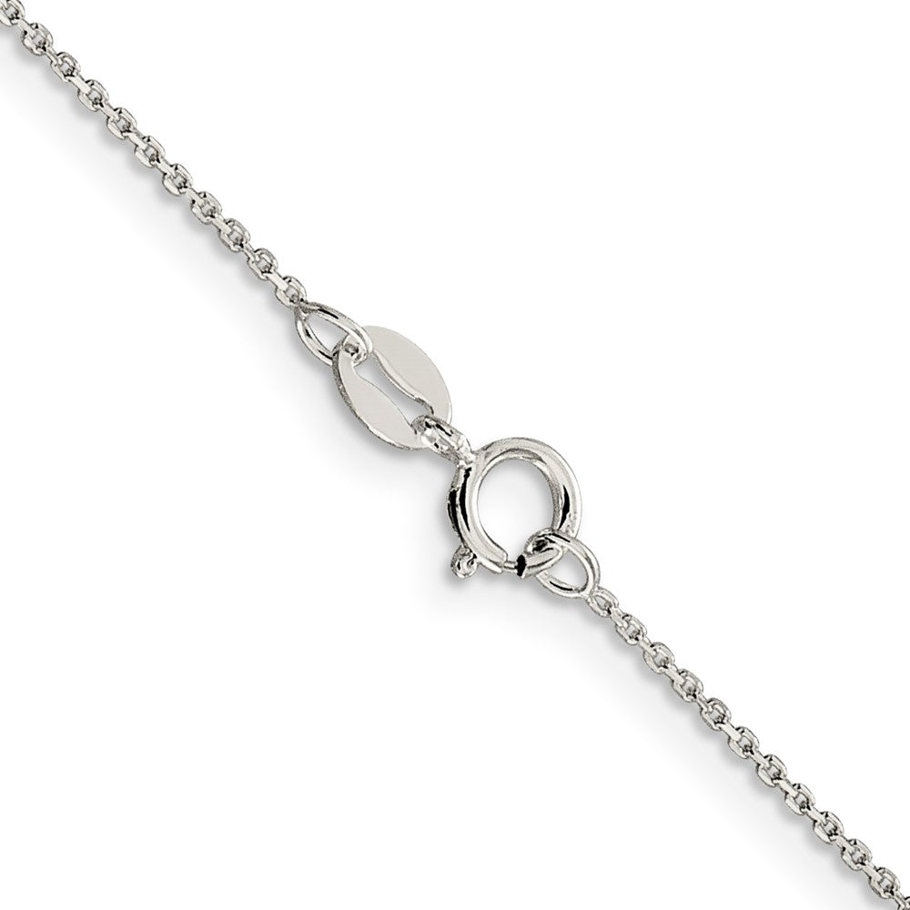 Sterling Silver 1mm 8 Sided D/C Cable Chain