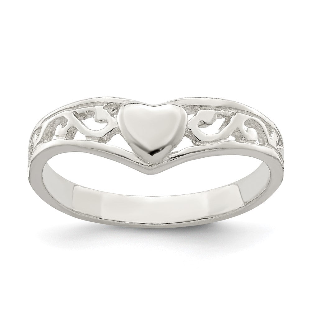 Sterling Silver Heart Ring