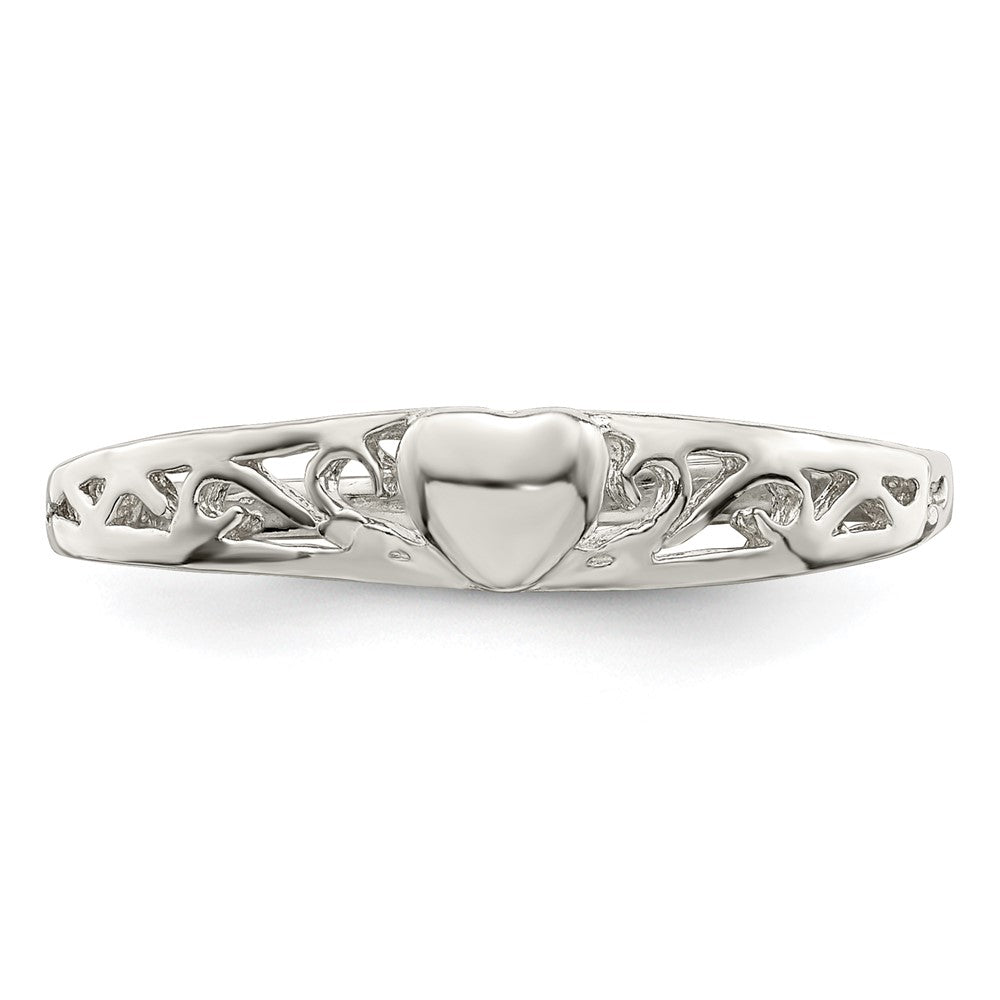 Sterling Silver Heart Ring