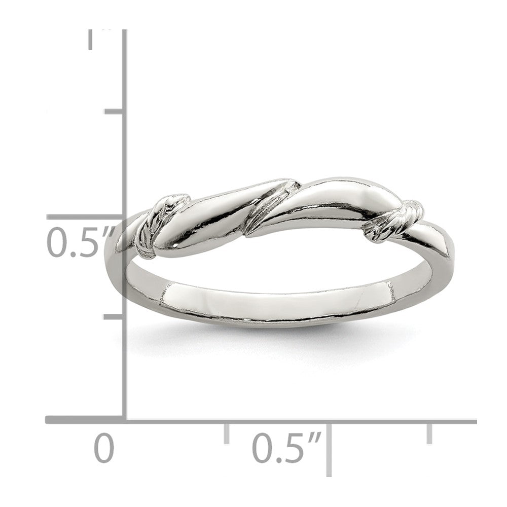 Sterling Silver Swirl Ring