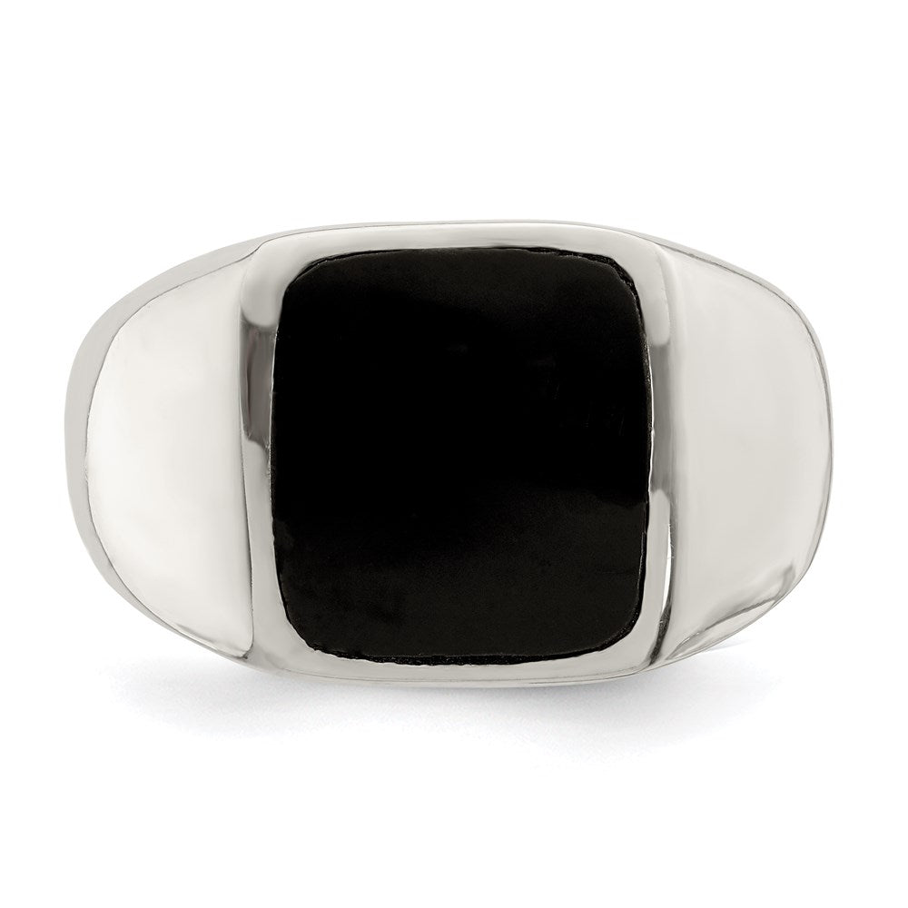 Sterling Silver Synthetic Stone Ring