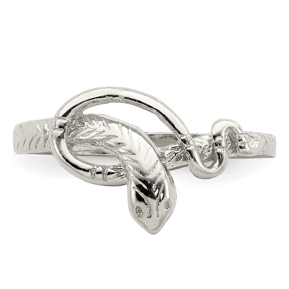 Sterling Silver Snake Ring