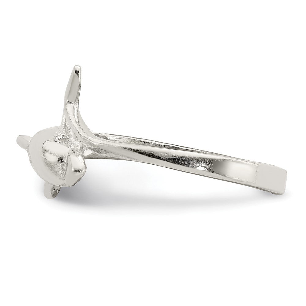 Sterling Silver Dolphin Ring