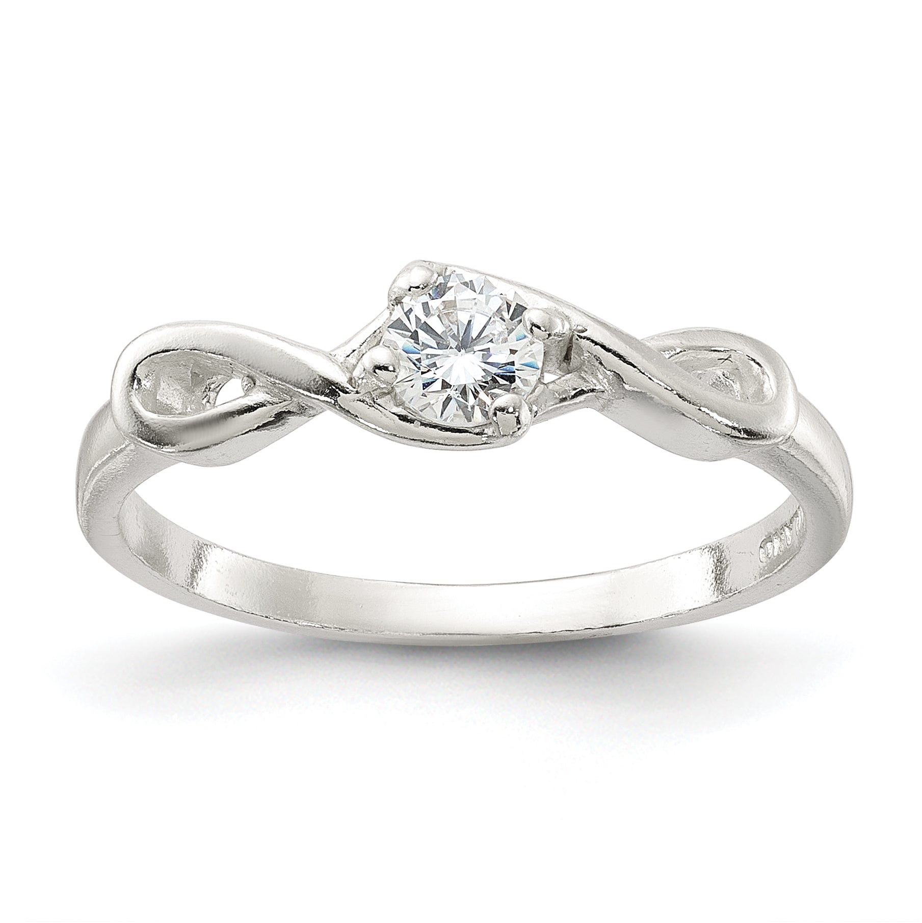 Sterling Silver CZ Ring QR2415