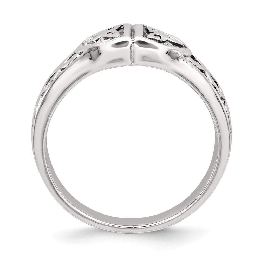 Sterling Silver Polished Fancy Ring