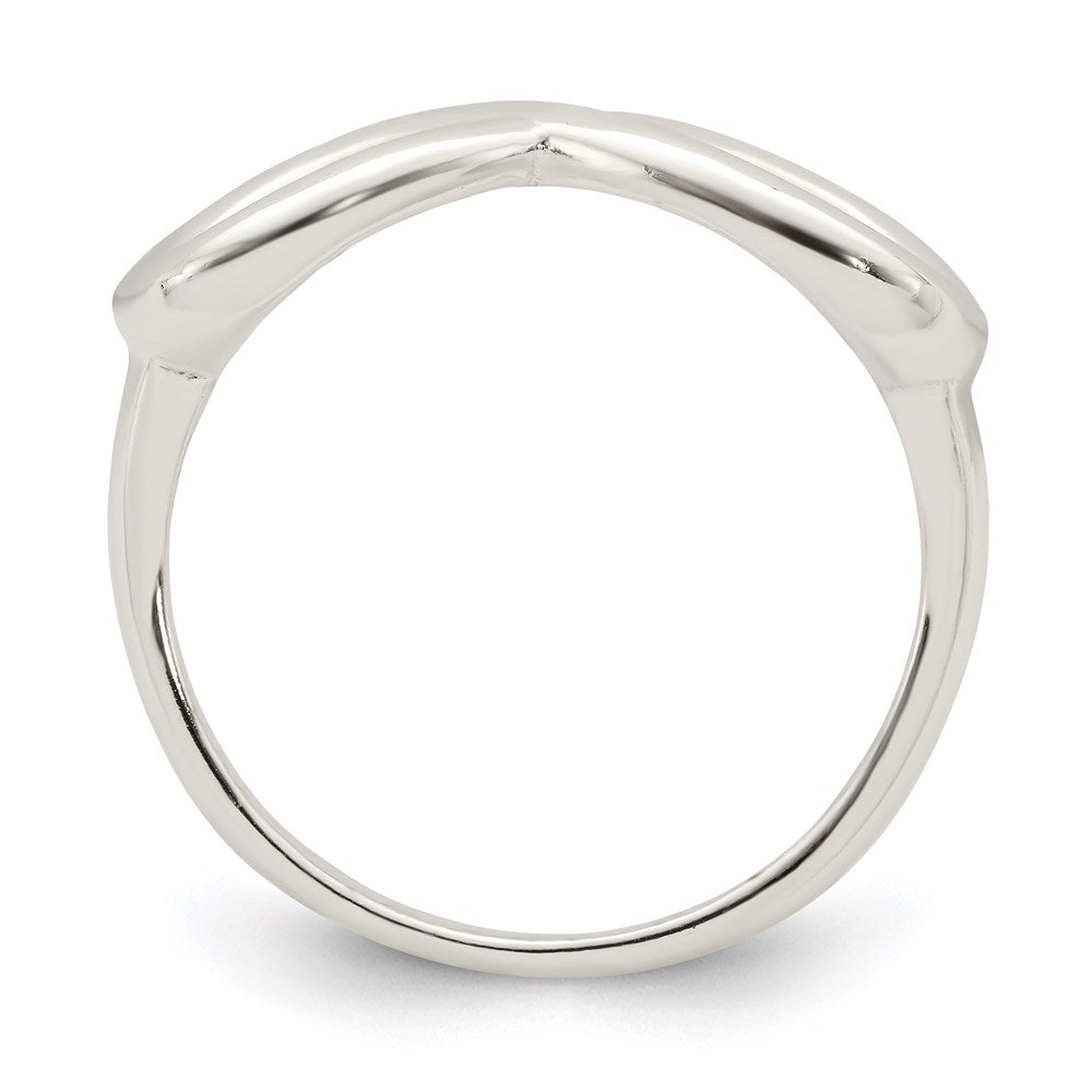 Sterling Silver Polished Infinity Ring