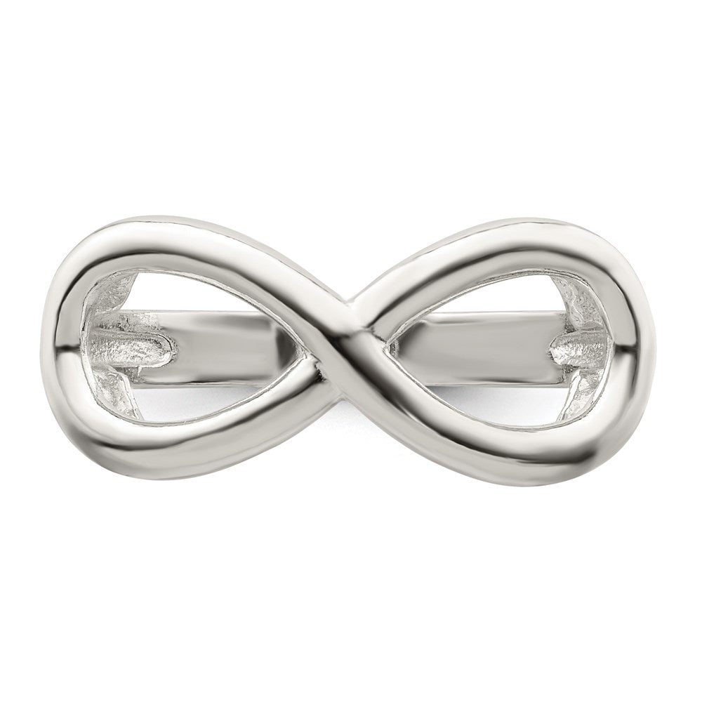 Sterling Silver Polished Infinity Ring