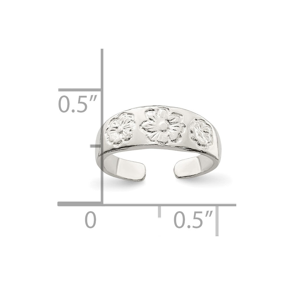 Sterling Silver Toe Ring