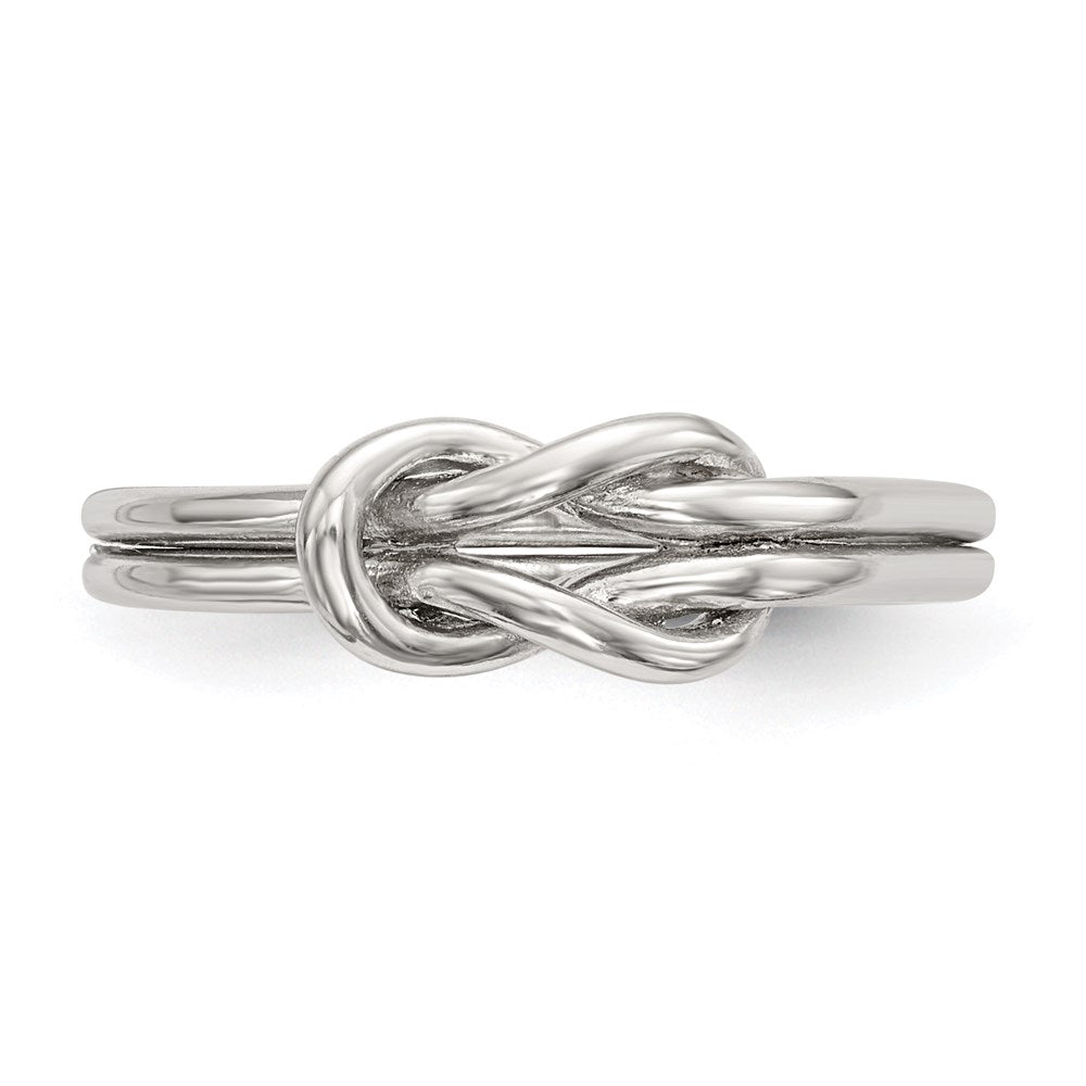 Sterling Silver Love Knot Ring