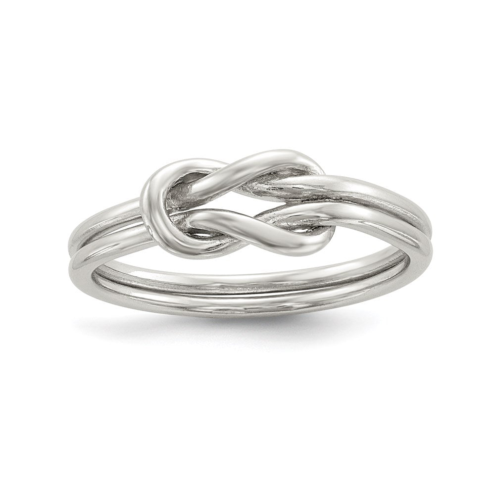 Sterling Silver Love Knot Ring