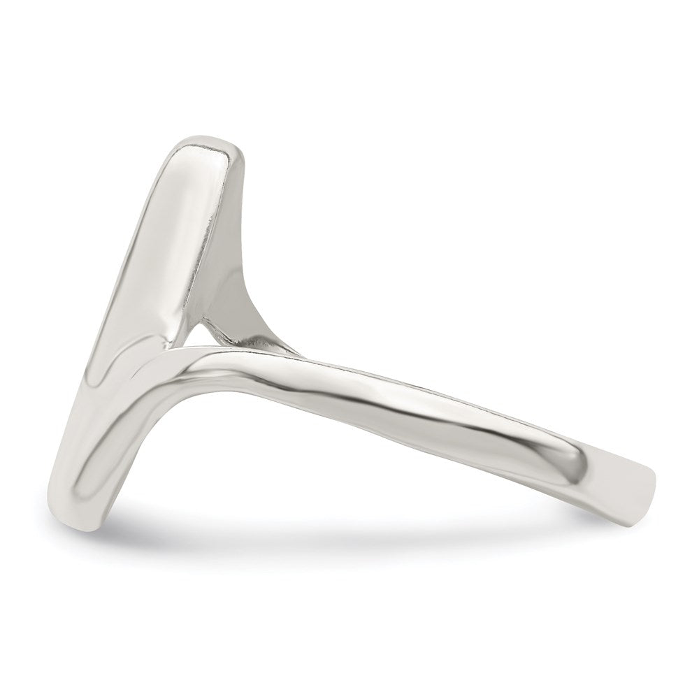 Sterling Silver Adjustable Polished Toe Ring