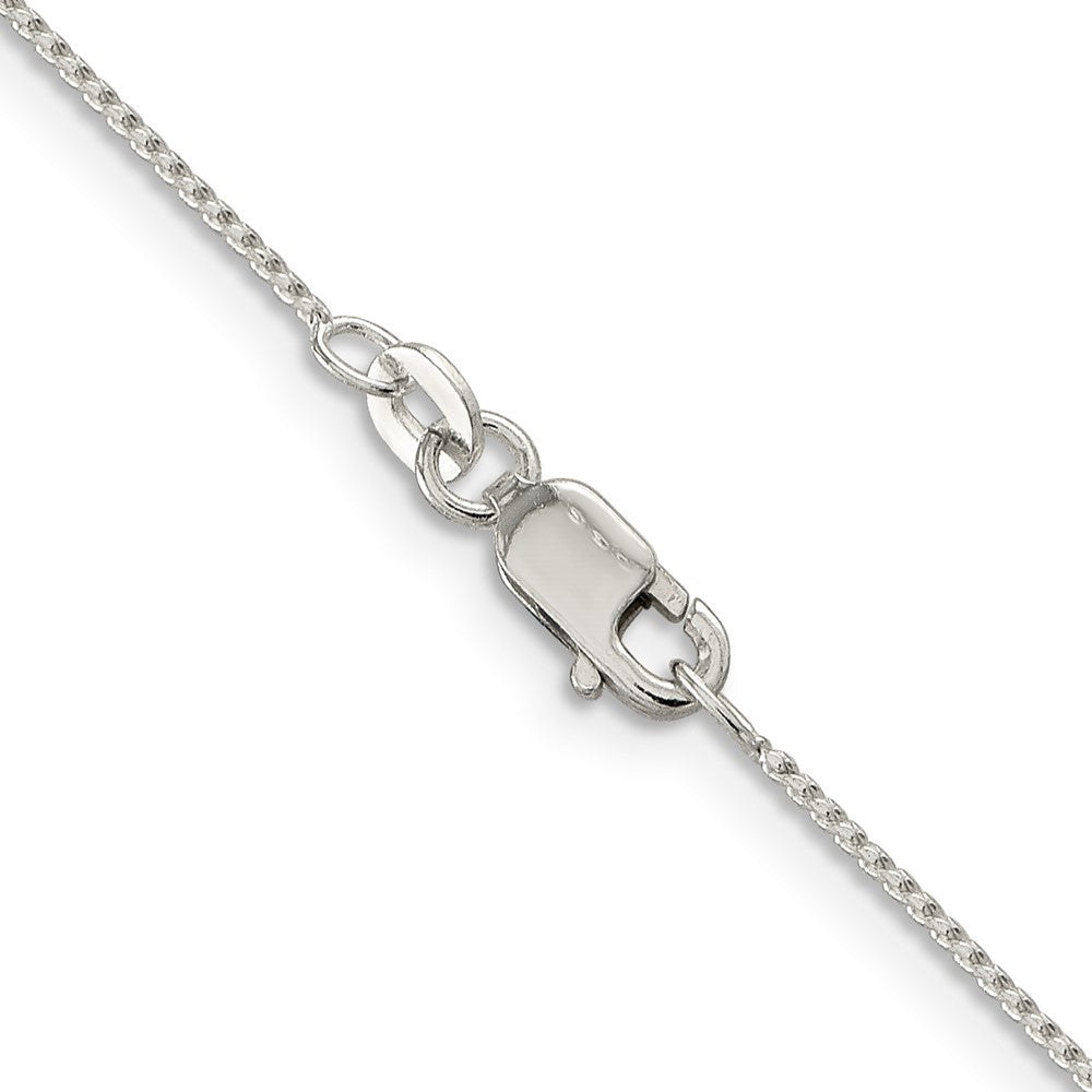 Sterling Silver .95mm Round Franco Chain