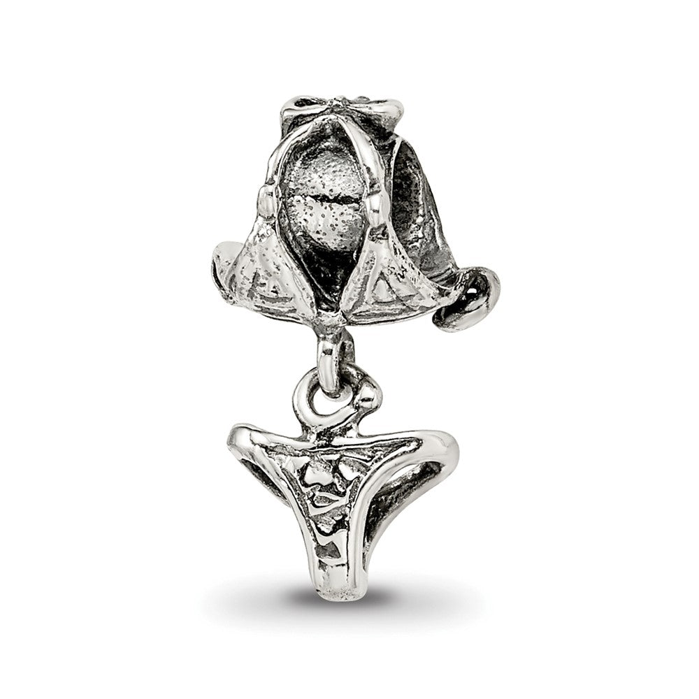 Sterling Silver Reflections Kids Swimsuit Dangle Bead