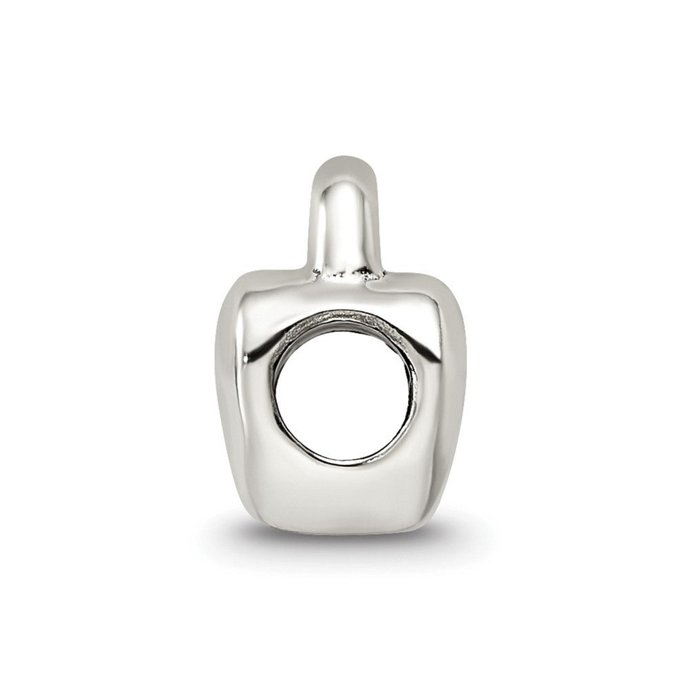 Sterling Silver Reflections Kids Heart Lock Bead