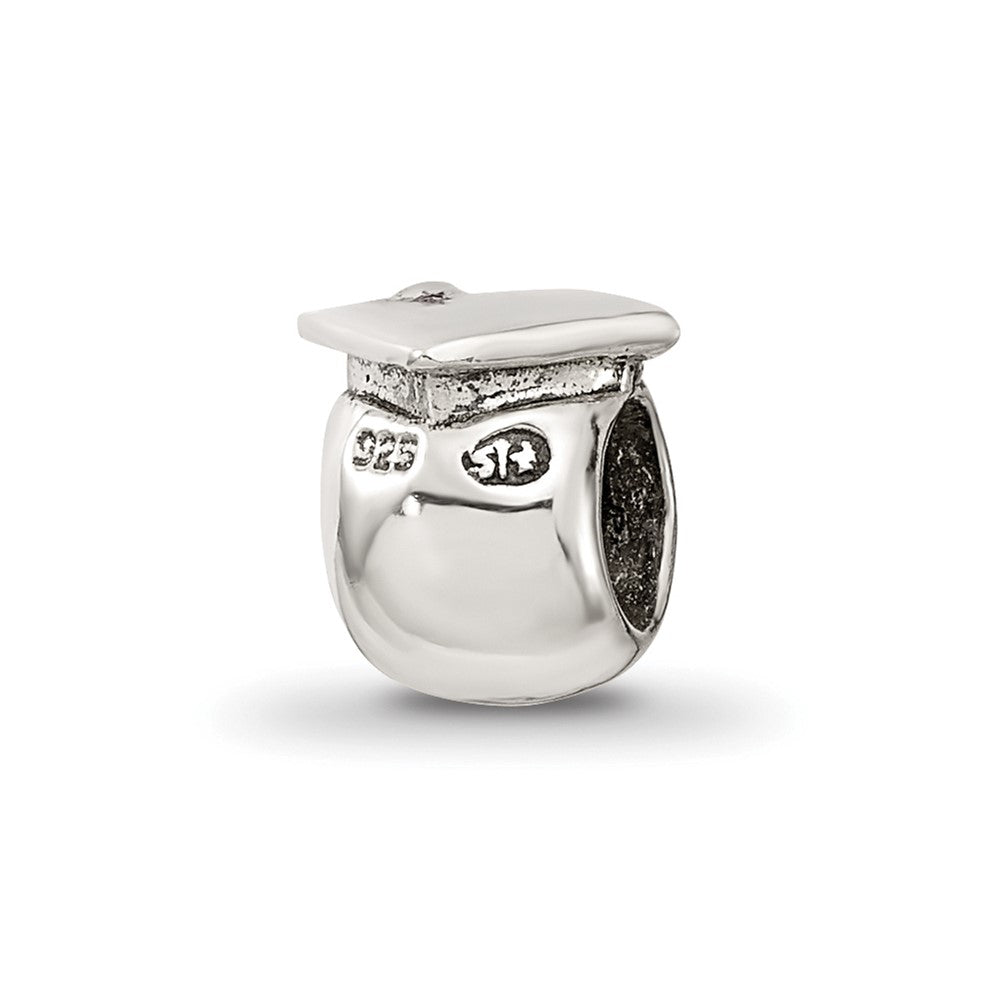 Sterling Silver Reflections Kids Happy Graduate Bead