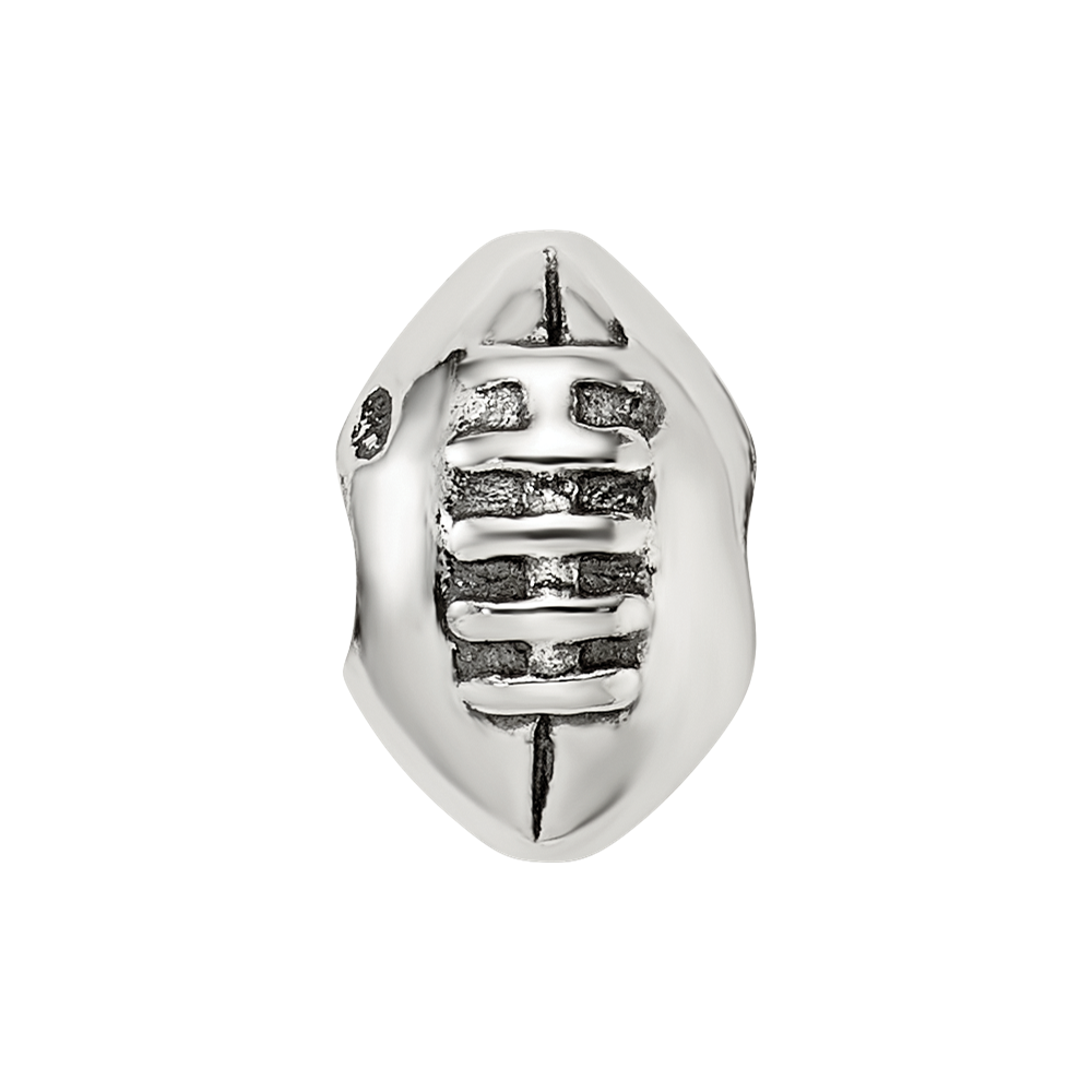 Sterling Silver Reflections Kids Football Bead