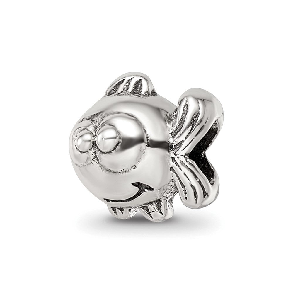 Sterling Silver Reflections Kids Fish Bead