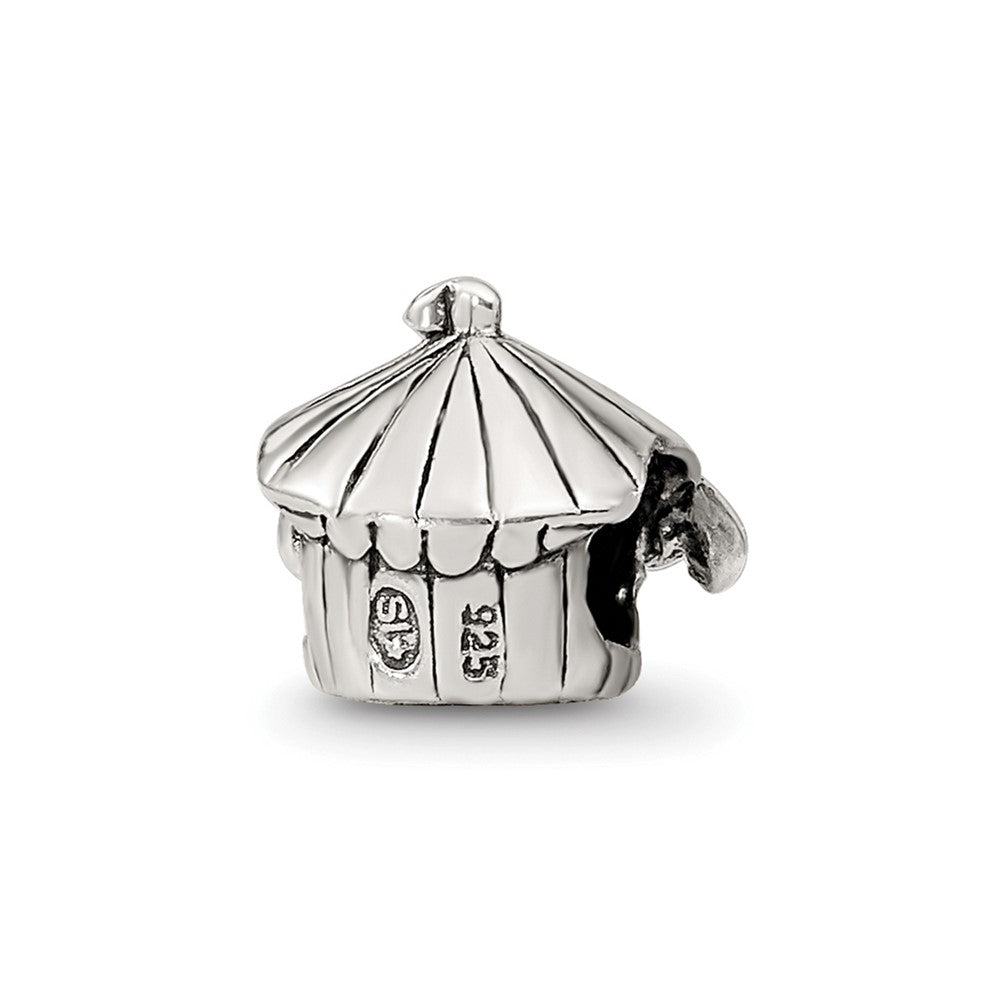 Sterling Silver Reflections Kids Circus Tent Bead