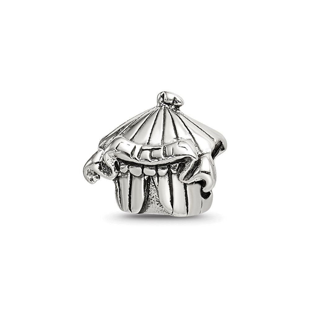 Sterling Silver Reflections Kids Circus Tent Bead