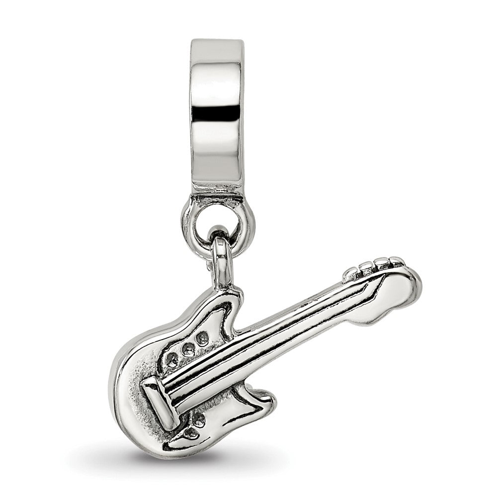 Sterling Silver Reflections Electric Guitar Bead