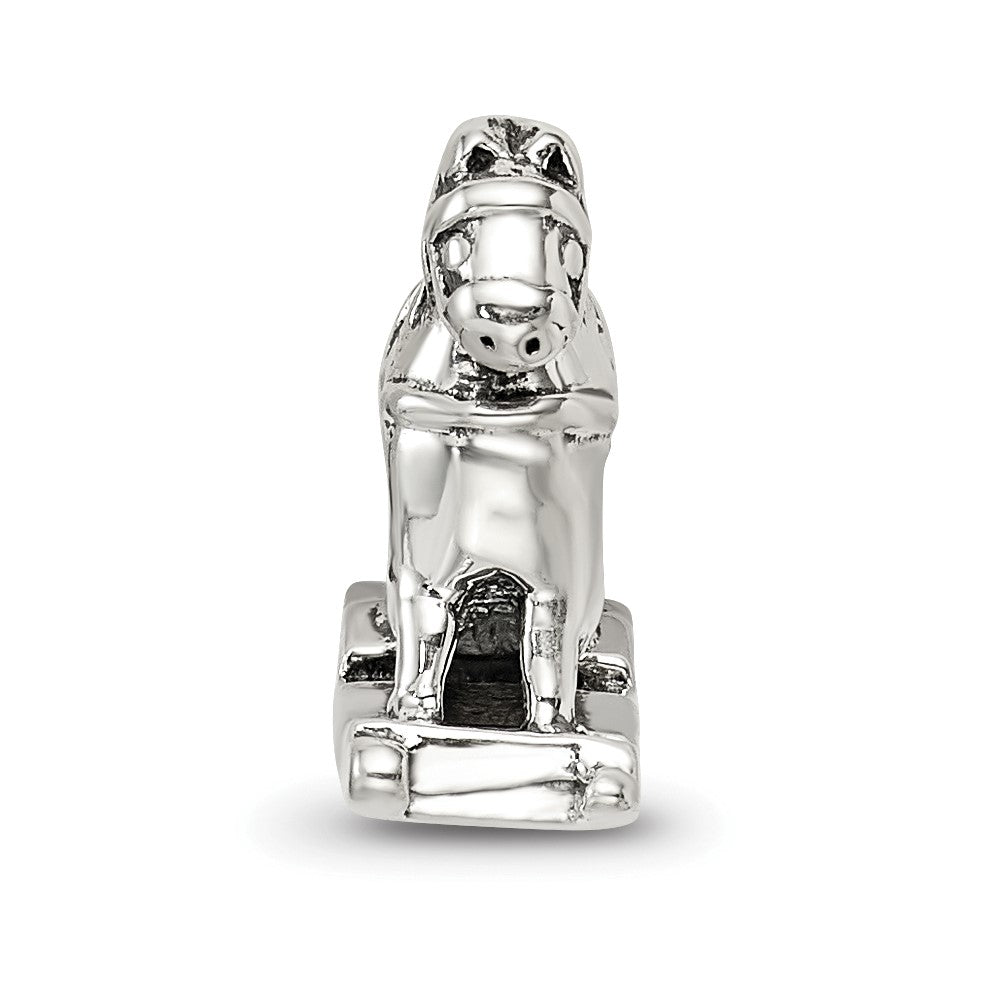 Sterling Silver Reflections Rocking Horse Bead