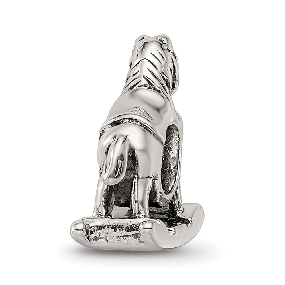 Sterling Silver Reflections Rocking Horse Bead