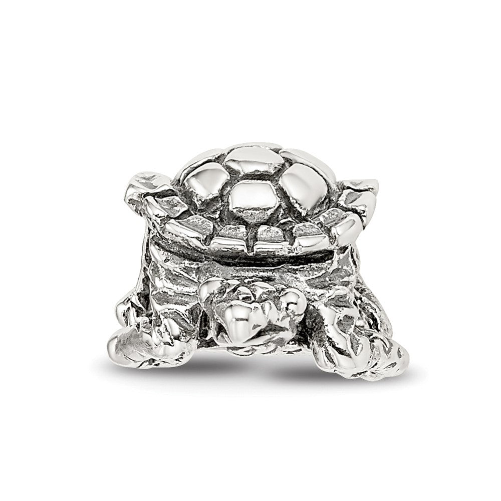 Sterling Silver Reflections Turtle Bead