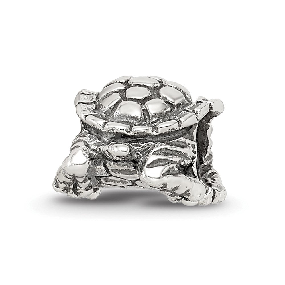 Sterling Silver Reflections Turtle Bead