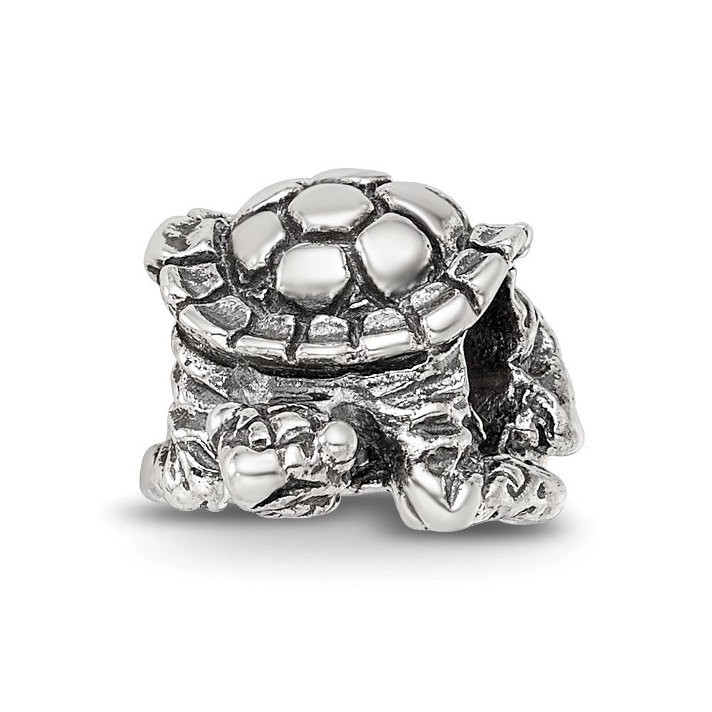 Sterling Silver Reflections Turtle Bead