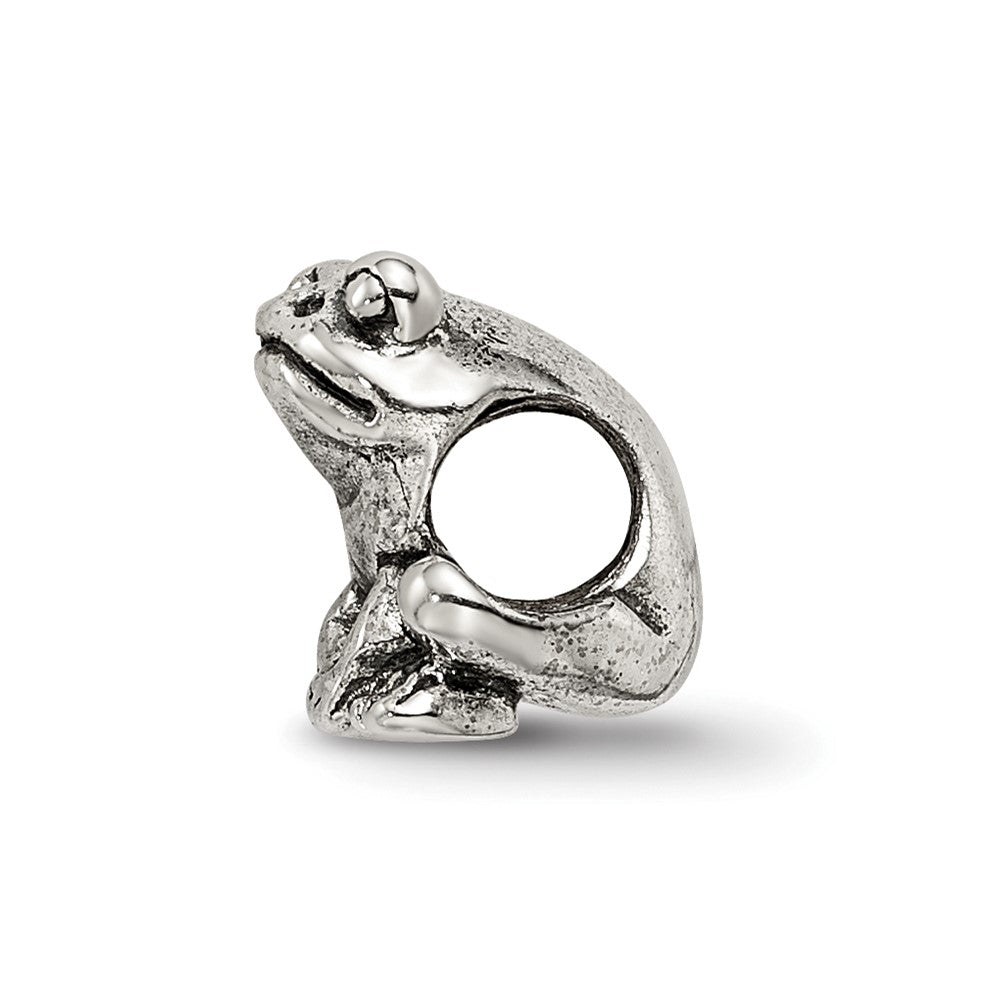 Sterling Silver Reflections Kids Frog Bead