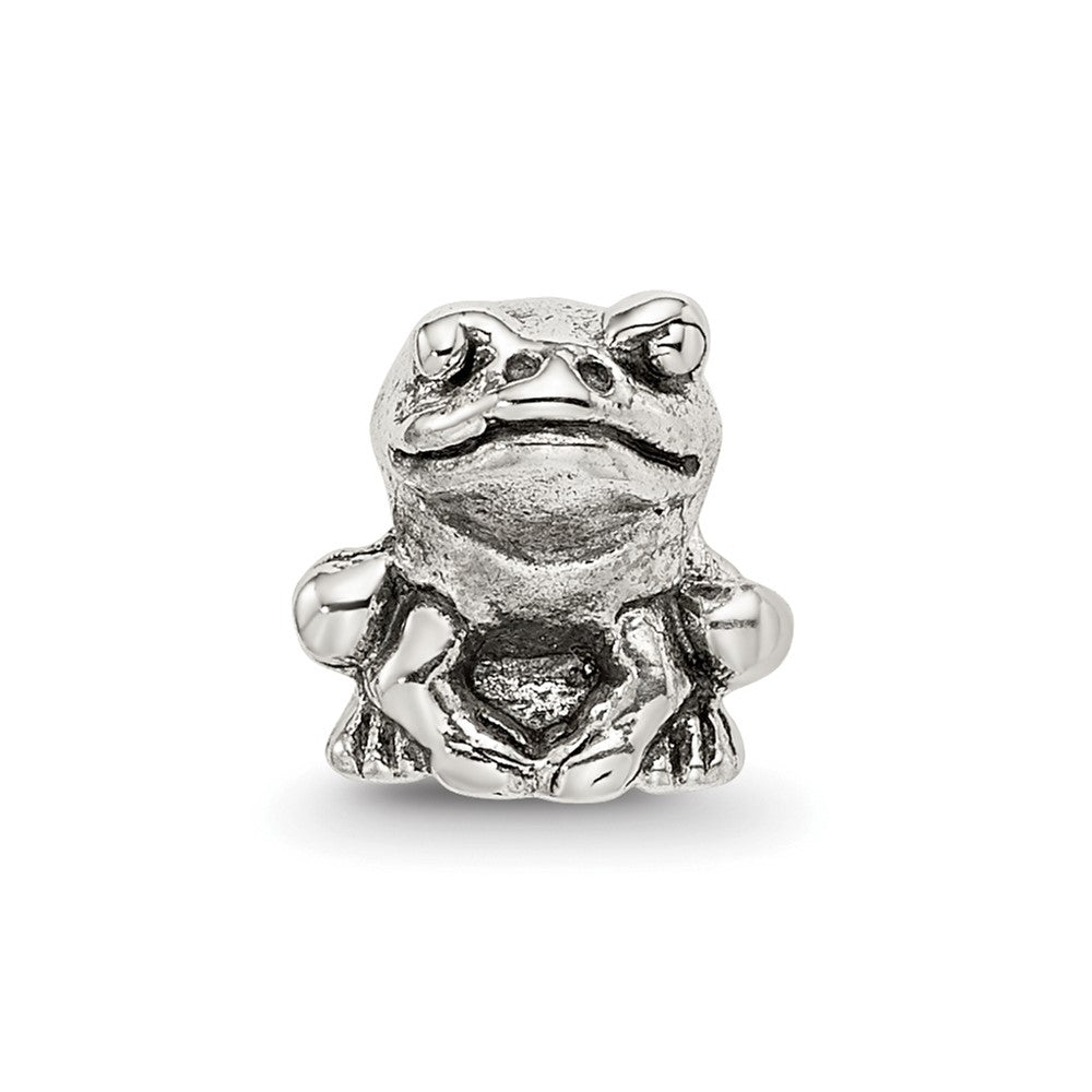 Sterling Silver Reflections Kids Frog Bead