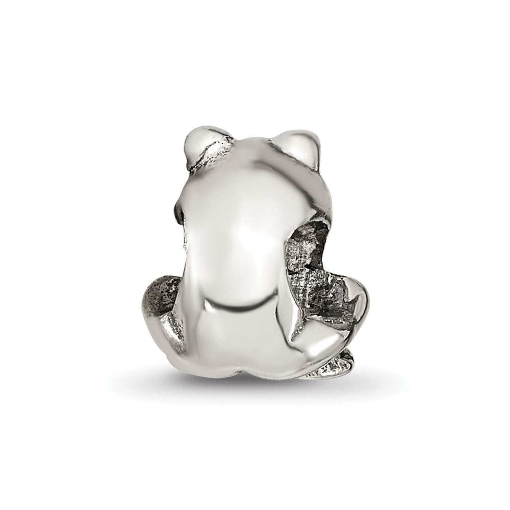 Sterling Silver Reflections Kids Frog Bead