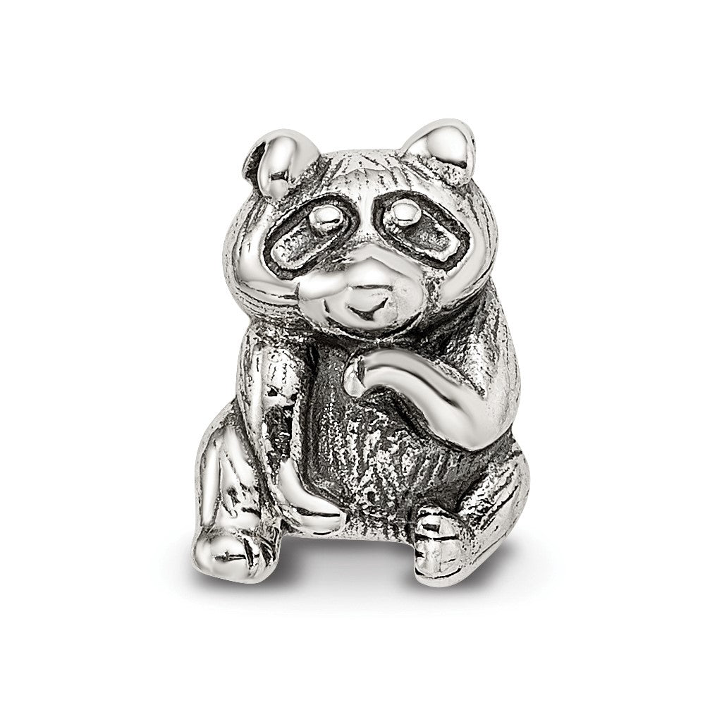 Sterling Silver Reflections Racoon Bead