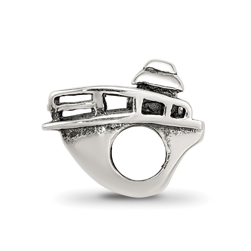 Sterling Silver Reflections Boat Bead