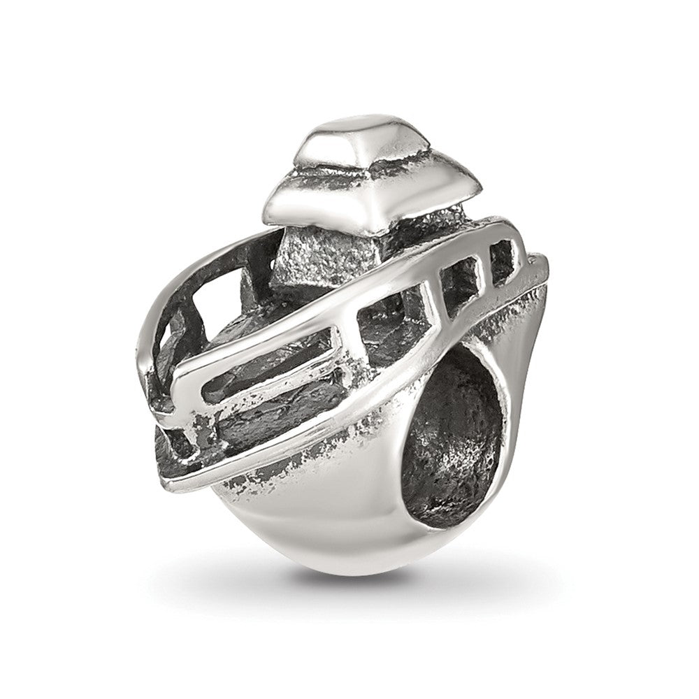 Sterling Silver Reflections Boat Bead