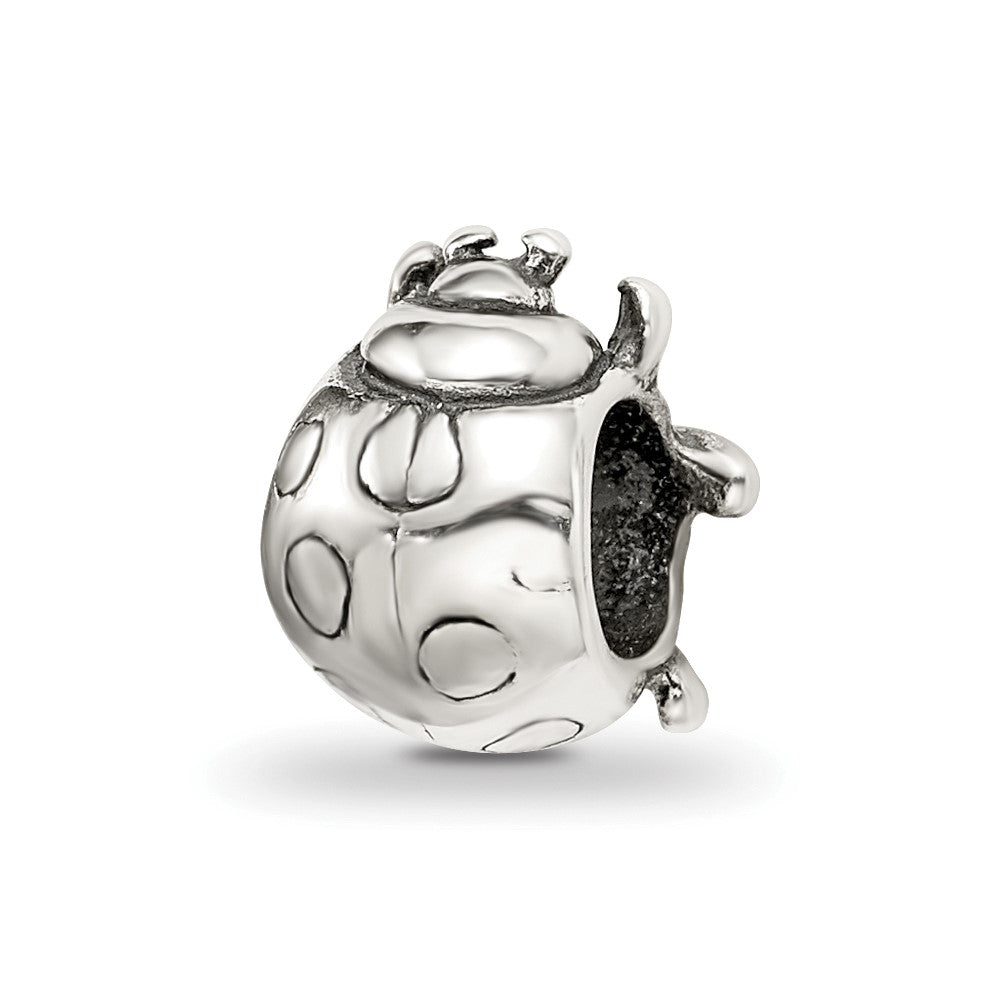 Sterling Silver Reflections Ladybug Bead