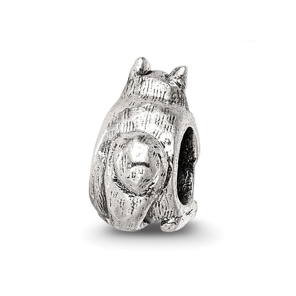 Sterling Silver Reflections Squirrel Bead