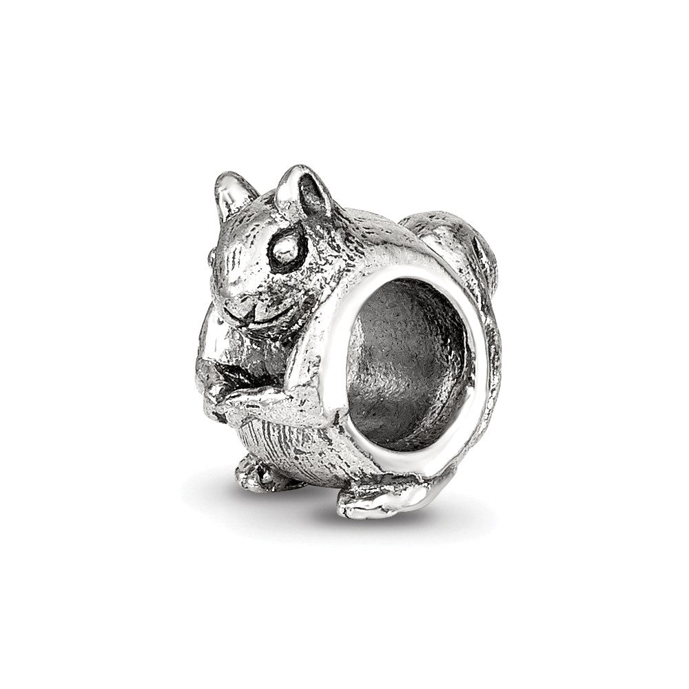 Sterling Silver Reflections Squirrel Bead