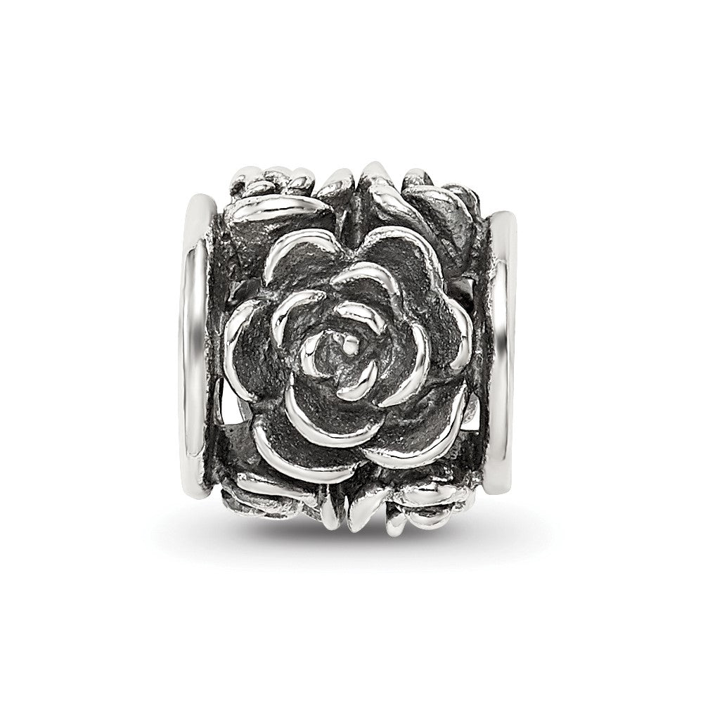 Sterling Silver Reflections Rose Bali Bead